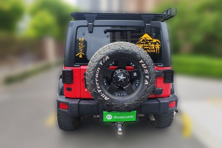 Used Jeep Wrangler 2014 2.8TD Sahara Four-Door Edition Rear