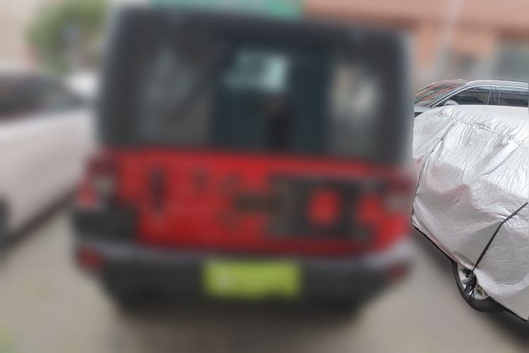 Used Jeep Wrangler 2014 2.8TD Sahara Four-Door Edition Rear