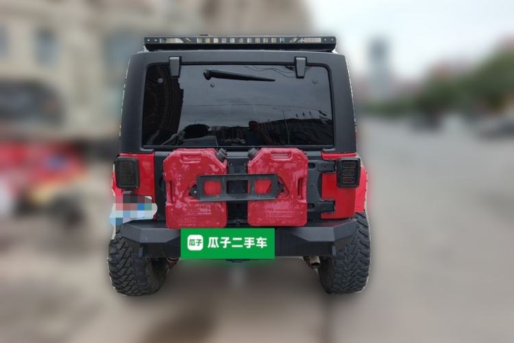 Used Jeep Wrangler 2014 3.0L Sahara Four-Door Edition Rear