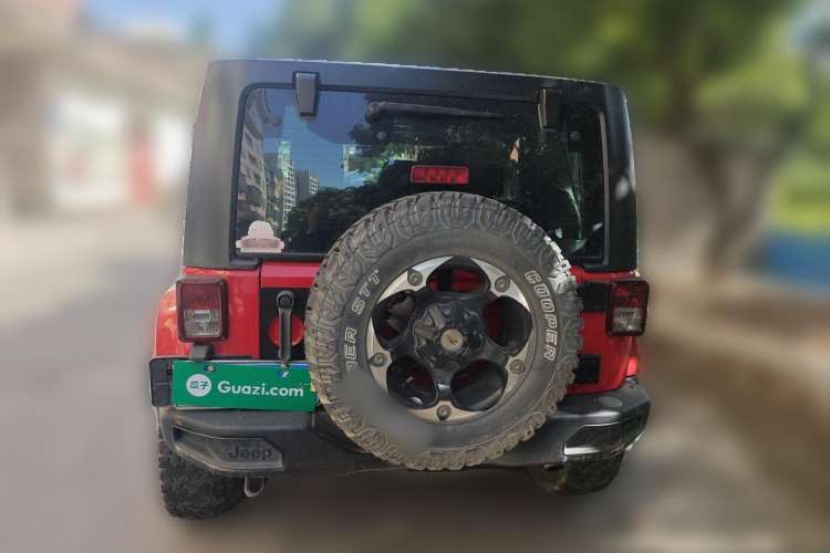 Used Jeep Wrangler 2014 2.8TD Sahara Four-Door Edition Rear