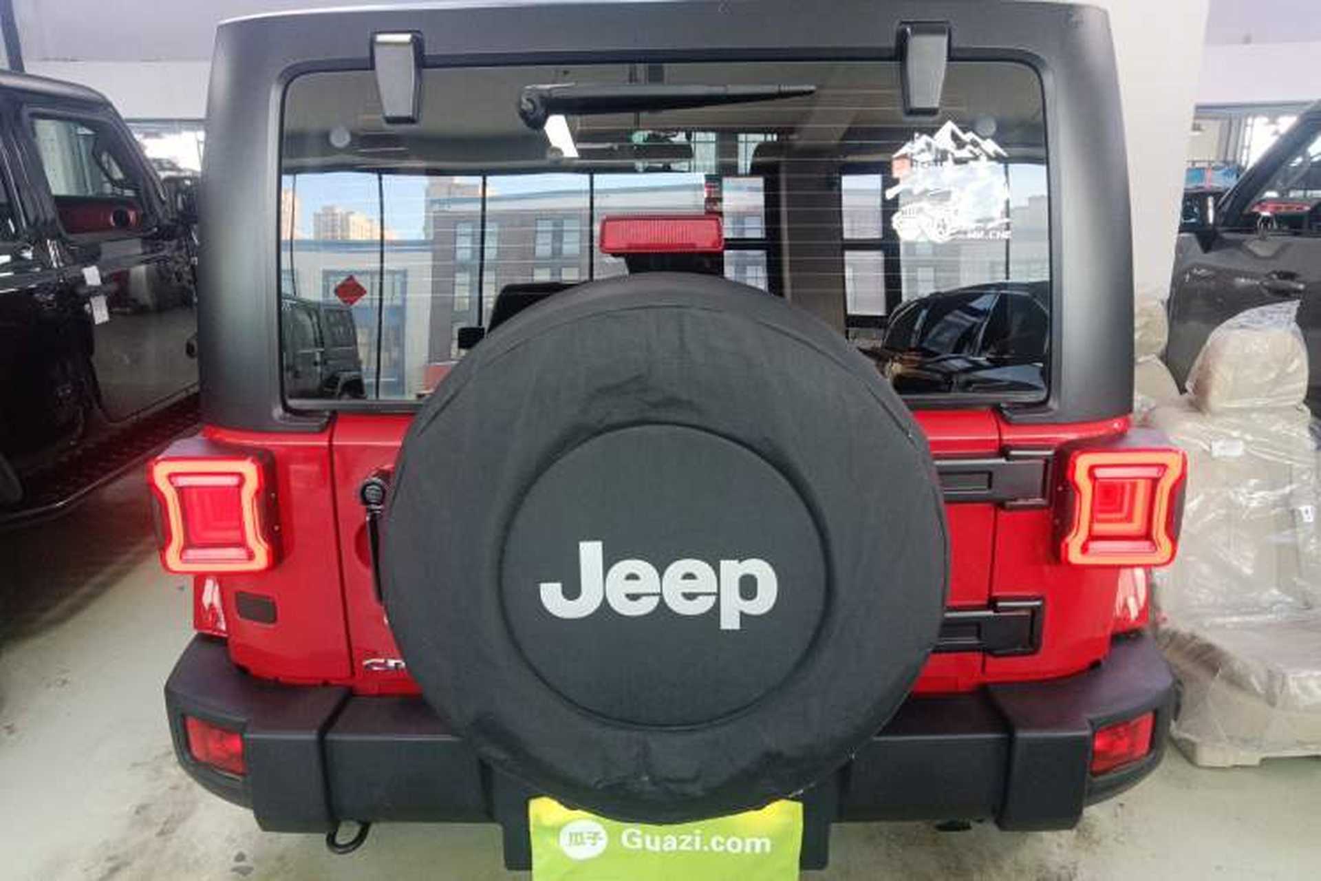 Used Jeep Wrangler 2014 2.8TD Sahara Four-Door Edition Rear