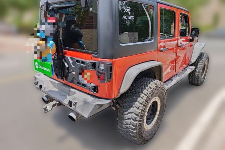 Used Jeep Wrangler 2014 3.0L Sahara Four-Door Edition Rear Right 45 Deg