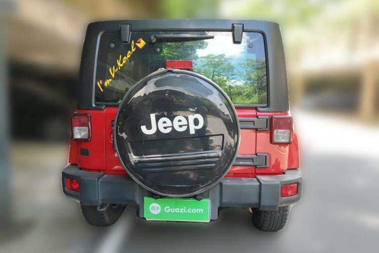 Used Jeep Wrangler 2014 3.0L Sahara Four-Door Edition Rear