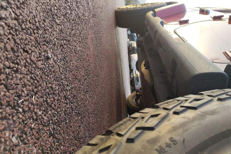 Used Jeep Wrangler 2014 3.0L Sahara Four-Door Edition Right Side Sill