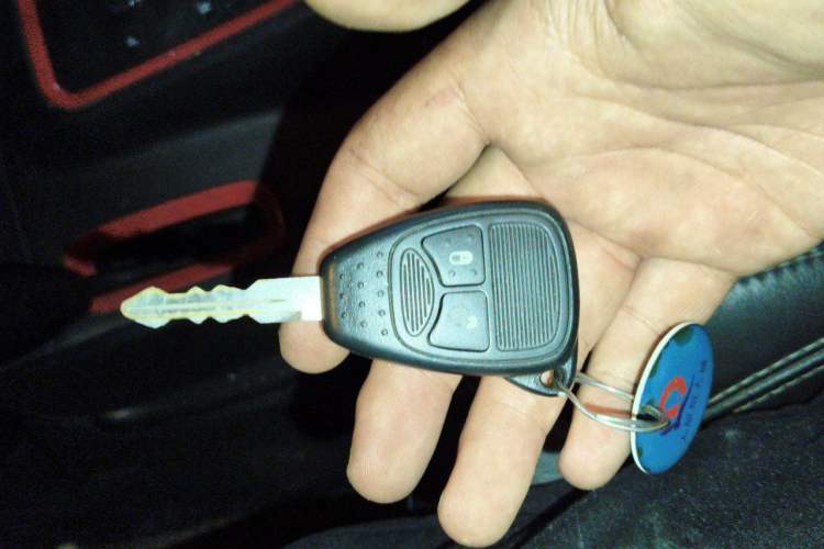 Used Jeep Wrangler 2014 3.0L Sahara Four-Door Edition Vehicle Key