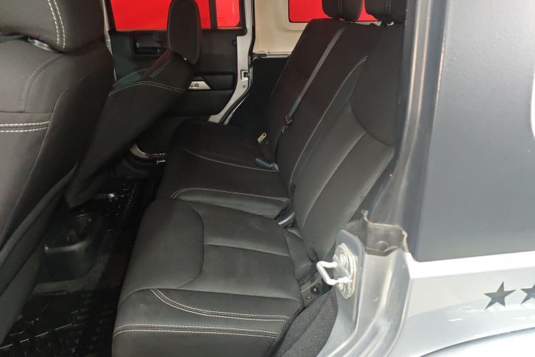 Used Jeep Wrangler 2014 2.8TD Sahara Four-Door Edition Left Rear Seat