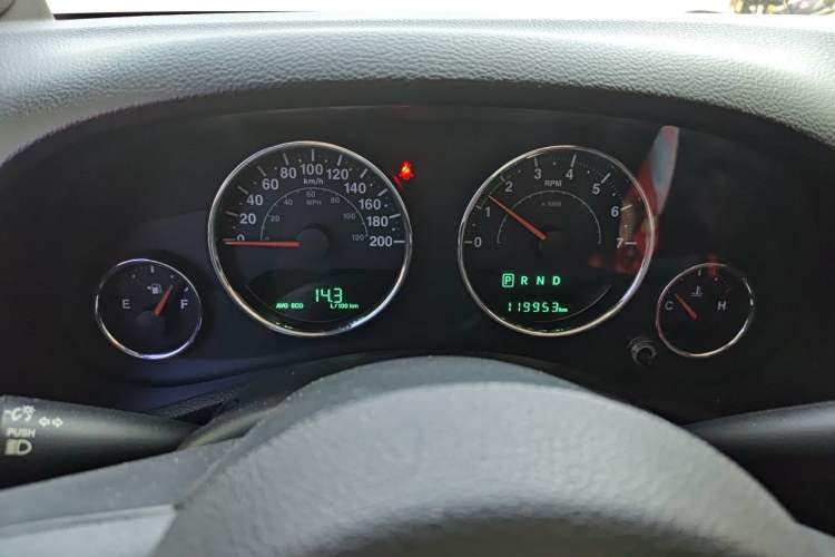 Used Jeep Wrangler 2014 3.0L Sahara Four-Door Edition Instrument Cluster