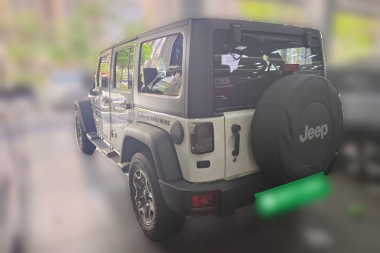 Used Jeep Wrangler 2014 3.0L Sahara Four-Door Edition Rear Left 45 Deg