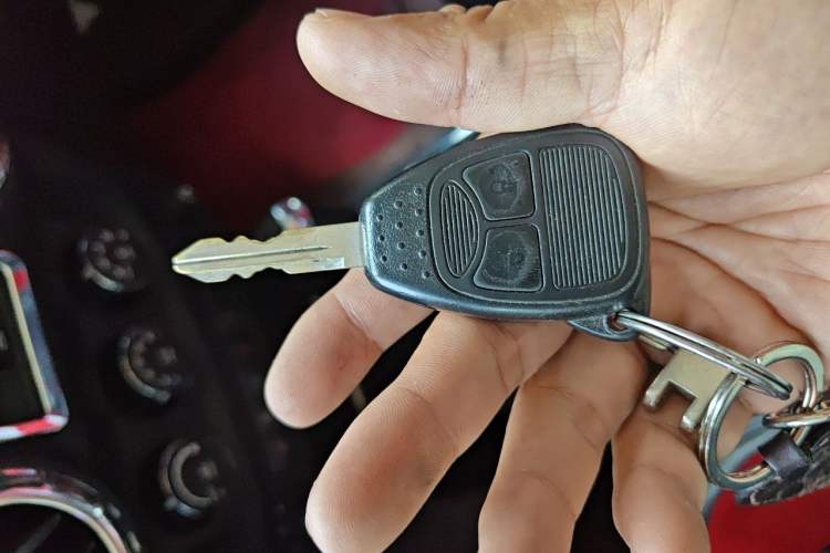 Used Jeep Wrangler 2014 3.0L Sahara Four-Door Edition Vehicle Key