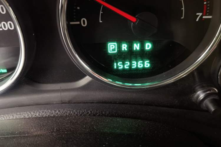 Used Jeep Wrangler 2014 3.0L Sahara Four-Door Edition Odometer Close Up