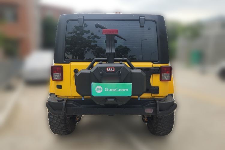 Used Jeep Wrangler 2014 2.8TD Sahara Four-Door Edition Rear