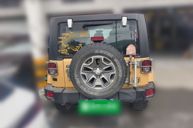 Used Jeep Wrangler 2014 3.0L Sahara Four-Door Edition Rear