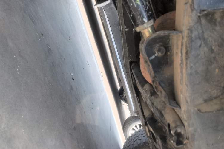 Used Jeep Wrangler 2015 3.6L Rubicon two-door model Chassis Front Left