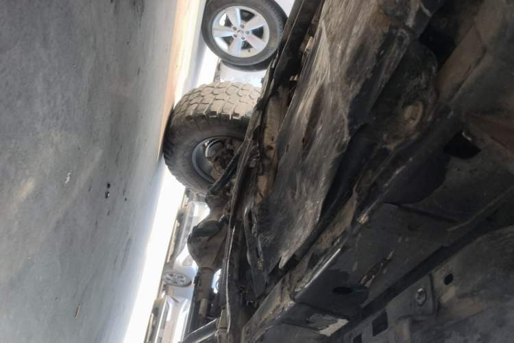 Used Jeep Wrangler 2015 3.6L Rubicon two-door model Chassis Rear Right
