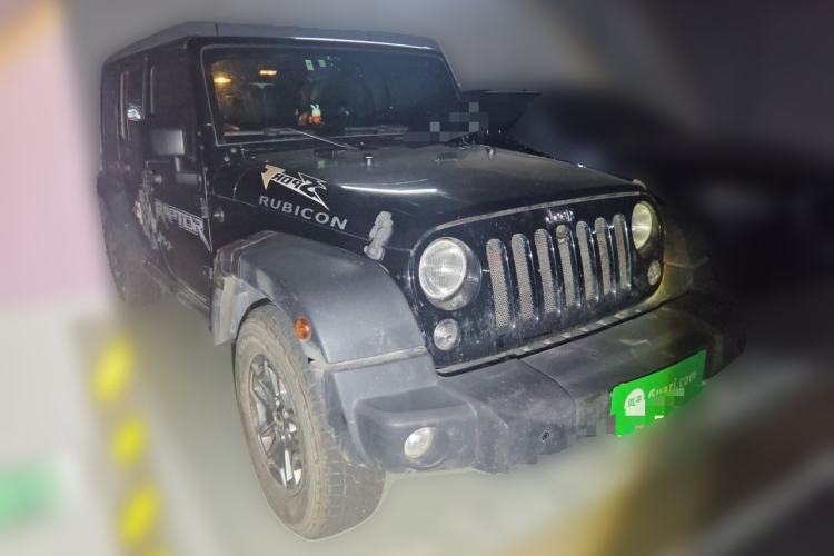 Used Jeep Wrangler 2015 3.6L Rubicon Four-Door Edition Front Right 45 Deg