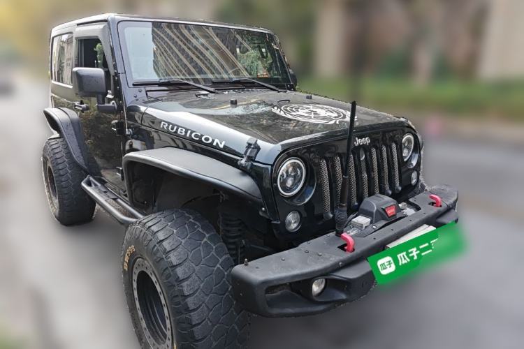 Used Jeep Wrangler 2015 3.6L Rubicon Two-Door Comfort Edition Front Right 45 Deg