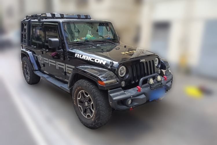 Used Jeep Wrangler 2015 3.0L Sahara Four-Door Edition Front Right 45 Deg