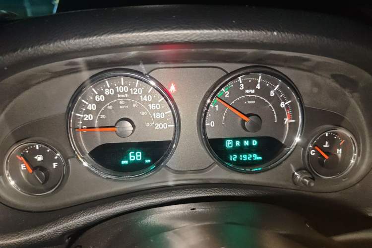Used Jeep Wrangler 2015 3.6L Rubicon Two-Door Comfort Edition Instrument Cluster