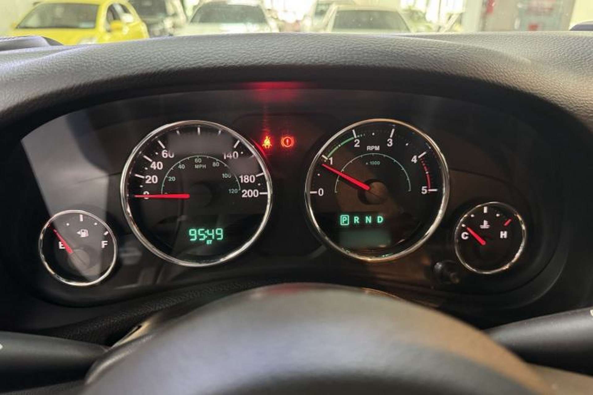 Used Jeep Wrangler 2015 2.8TD Sahara Four-Door Comfort Edition Instrument Cluster