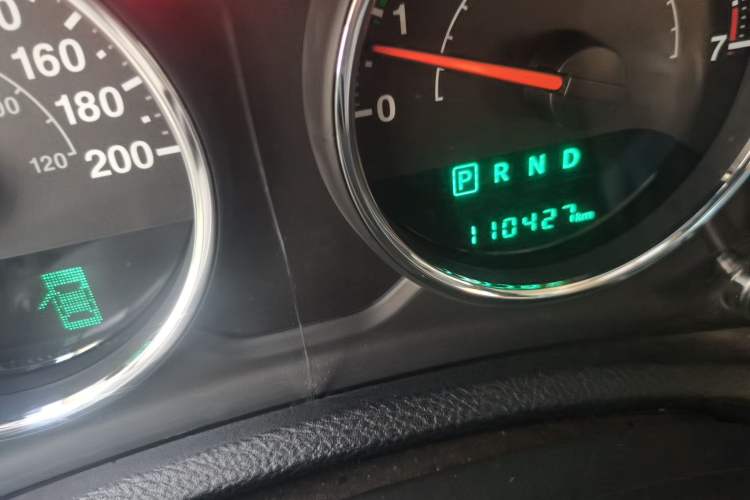 Used Jeep Wrangler 2015 3.0L Sahara Four-Door Edition Odometer Close Up