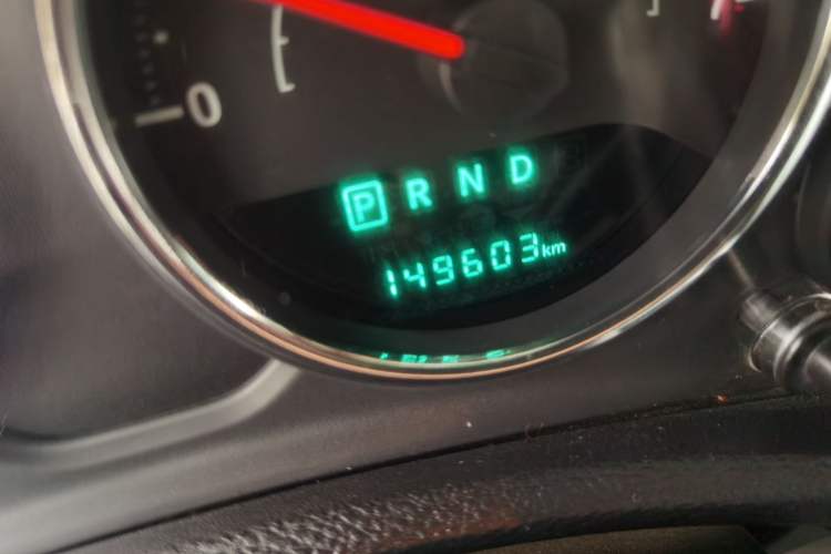 Used Jeep Wrangler 2015 3.0L Sahara Four-Door Comfort Edition Odometer Close Up