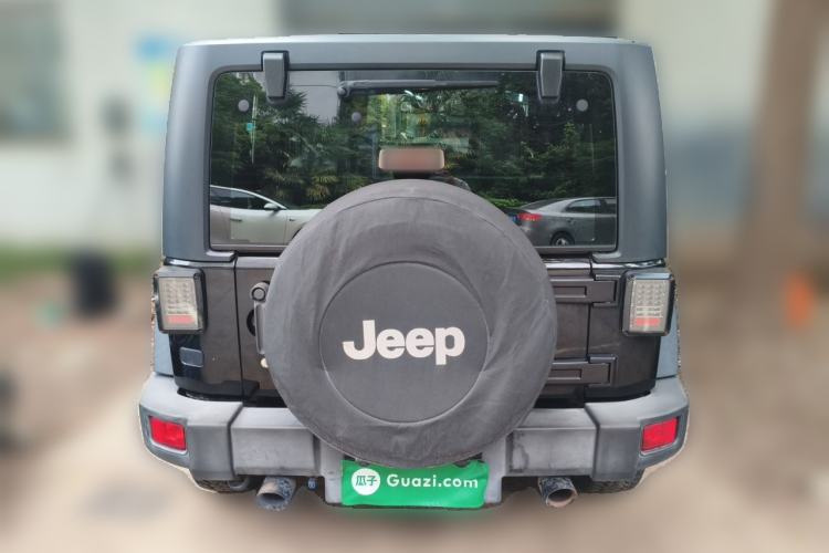Used Jeep Wrangler 2015 3.6L Rubicon Two-Door Comfort Edition Rear