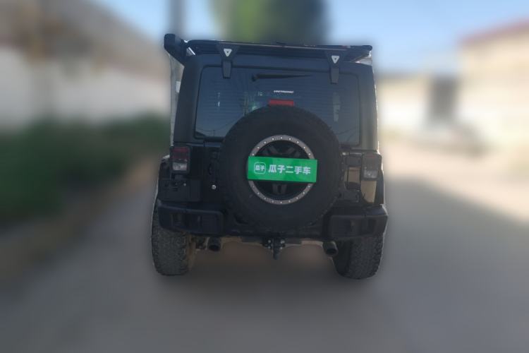 Used Jeep Wrangler 2015 3.0L Sahara Four-Door Edition Rear