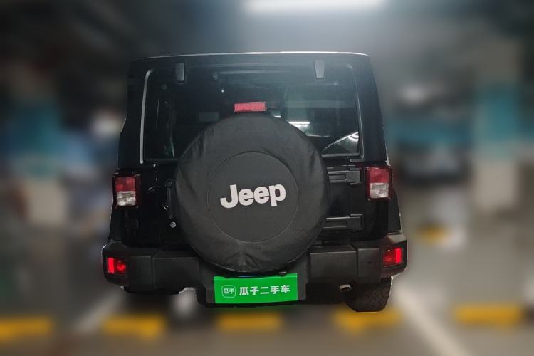 Used Jeep Wrangler 2015 3.6L Rubicon Two-Door Comfort Edition Rear