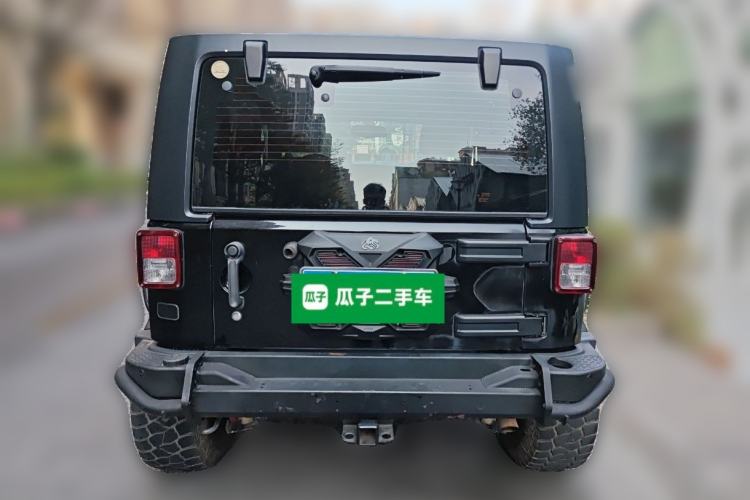 Used Jeep Wrangler 2015 3.6L Rubicon Two-Door Comfort Edition Rear