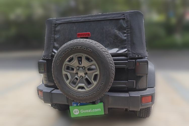 Used Jeep Wrangler 2015 3.6L Rubicon Two-Door Comfort Edition Rear