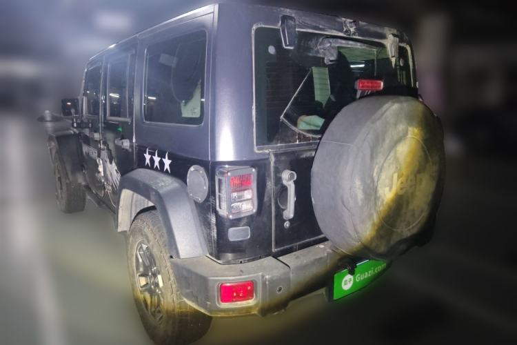 Used Jeep Wrangler 2015 3.6L Rubicon Four-Door Edition Rear Left 45 Deg