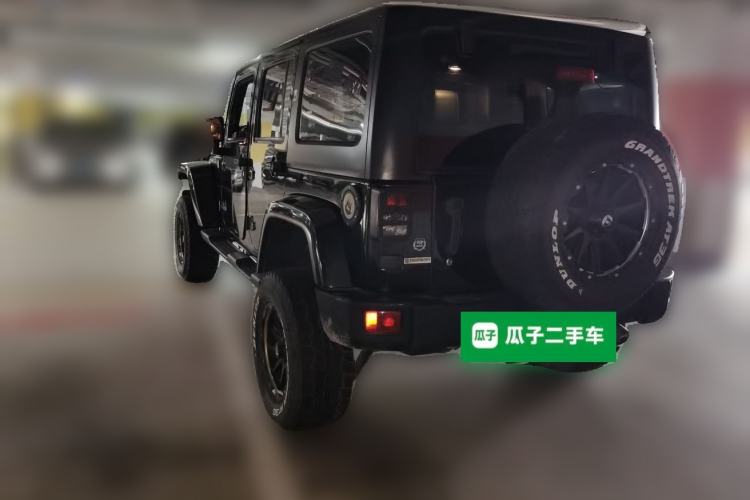 Used Jeep Wrangler 2015 3.0L Sahara Four-Door Edition Rear Left 45 Deg