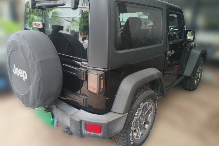 Used Jeep Wrangler 2015 3.6L Rubicon Two-Door Comfort Edition Rear Right 45 Deg