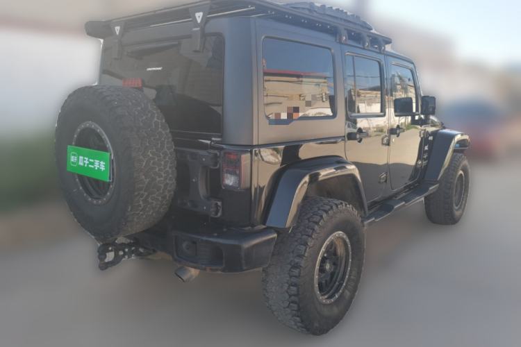 Used Jeep Wrangler 2015 3.0L Sahara Four-Door Edition Rear Right 45 Deg