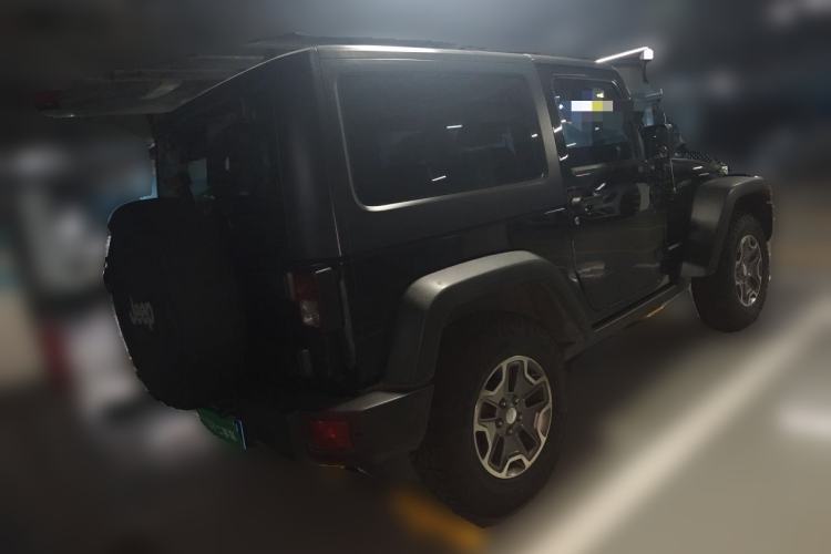Used Jeep Wrangler 2015 3.6L Rubicon Two-Door Comfort Edition Rear Right 45 Deg
