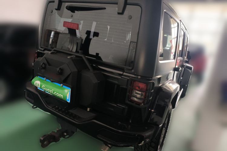 Used Jeep Wrangler 2015 3.0L Sahara Four-Door Comfort Edition Rear Right 45 Deg