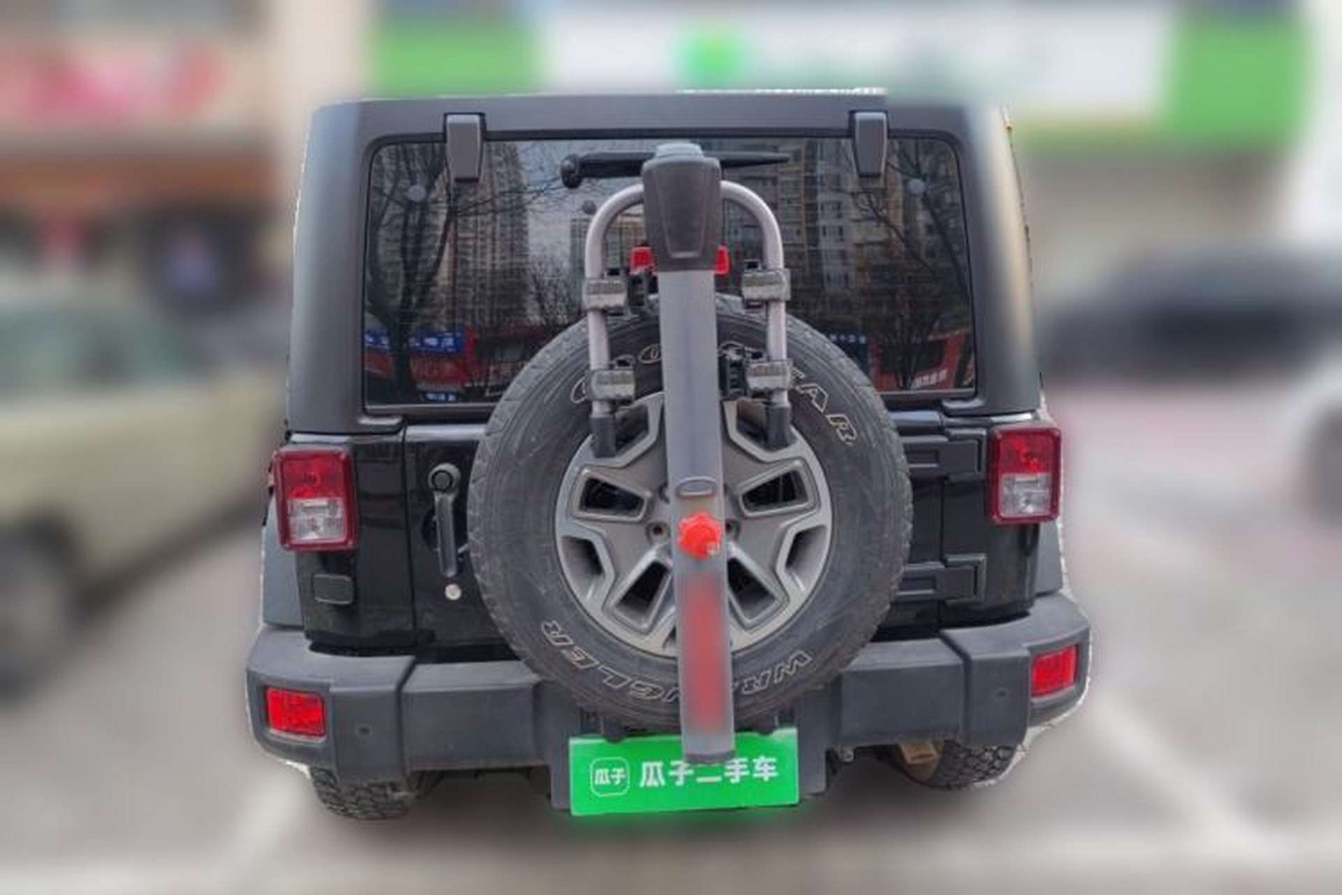 Used Jeep Wrangler 2015 3.6L Rubicon Four-Door Comfort Edition Rear