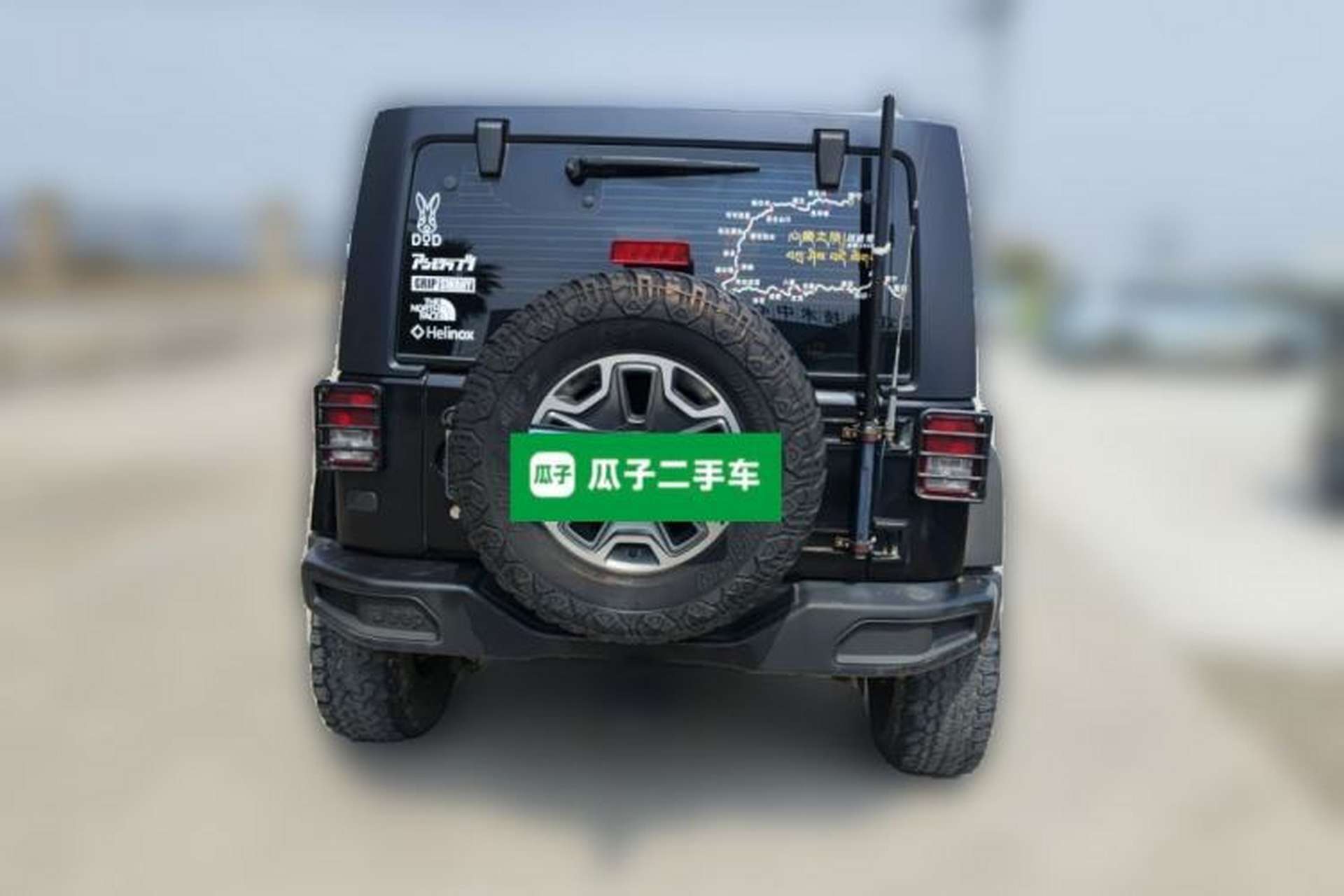 Used Jeep Wrangler 2015 3.0L Sahara Four-Door Comfort Edition Rear