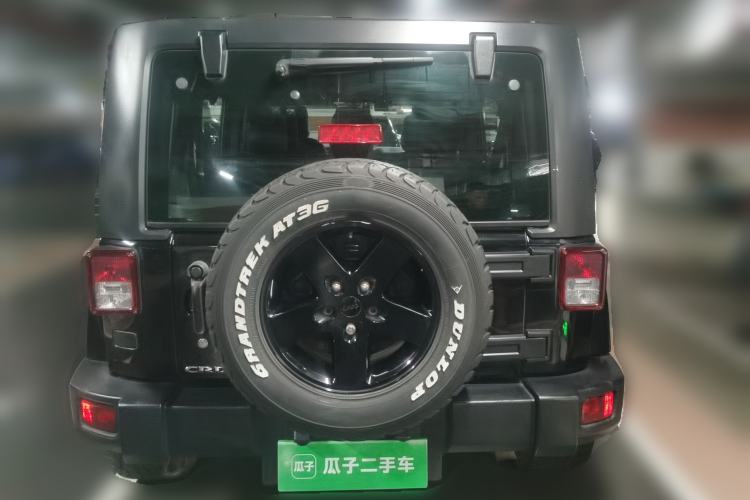 Used Jeep Wrangler 2015 2.8TD Sahara Four-Door Comfort Edition Rear