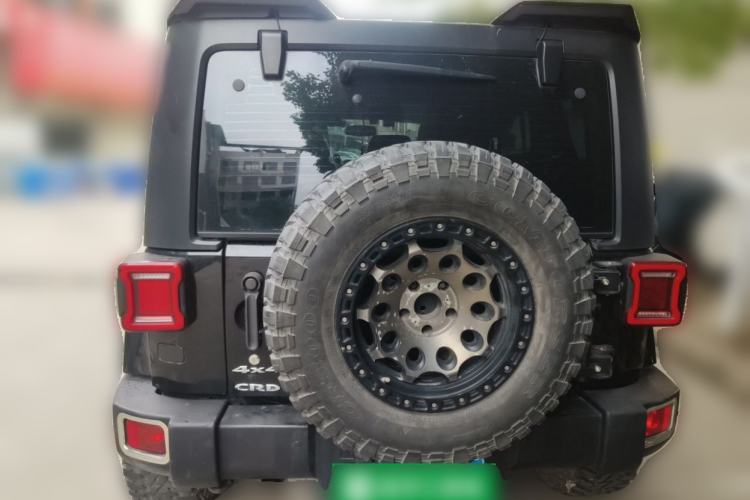 Used Jeep Wrangler 2015 2.8TD Sahara Four-Door Edition Rear