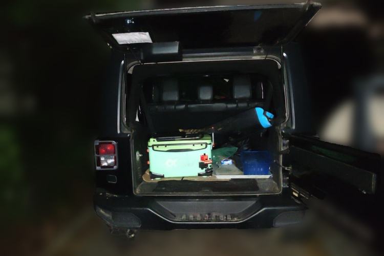 Used Jeep Wrangler 2015 3.0L Sahara Four-Door Comfort Edition Trunk