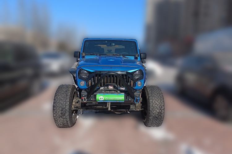 Used Jeep Wrangler 2015 3.6L Rubicon Two-Door Comfort Edition Front