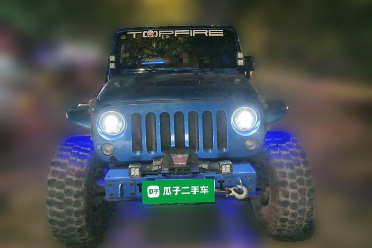 Used Jeep Wrangler 2015 3.6L Rubicon Four-Door Comfort Edition Front