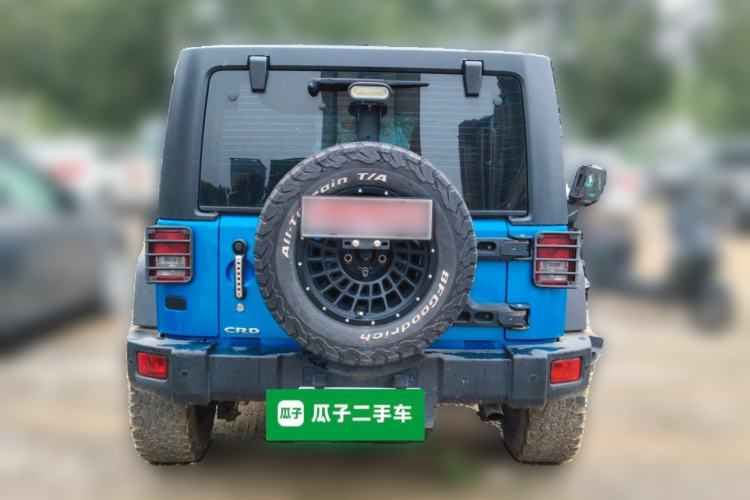 Used Jeep Wrangler 2015 2.8TD Sahara Four-Door Comfort Edition Rear