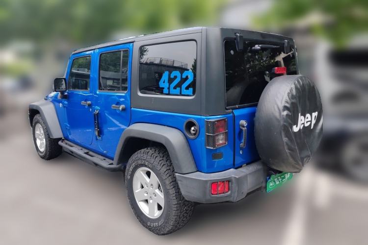 Used Jeep Wrangler 2015 3.6L Rubicon Four-Door Edition Rear Left 45 Deg
