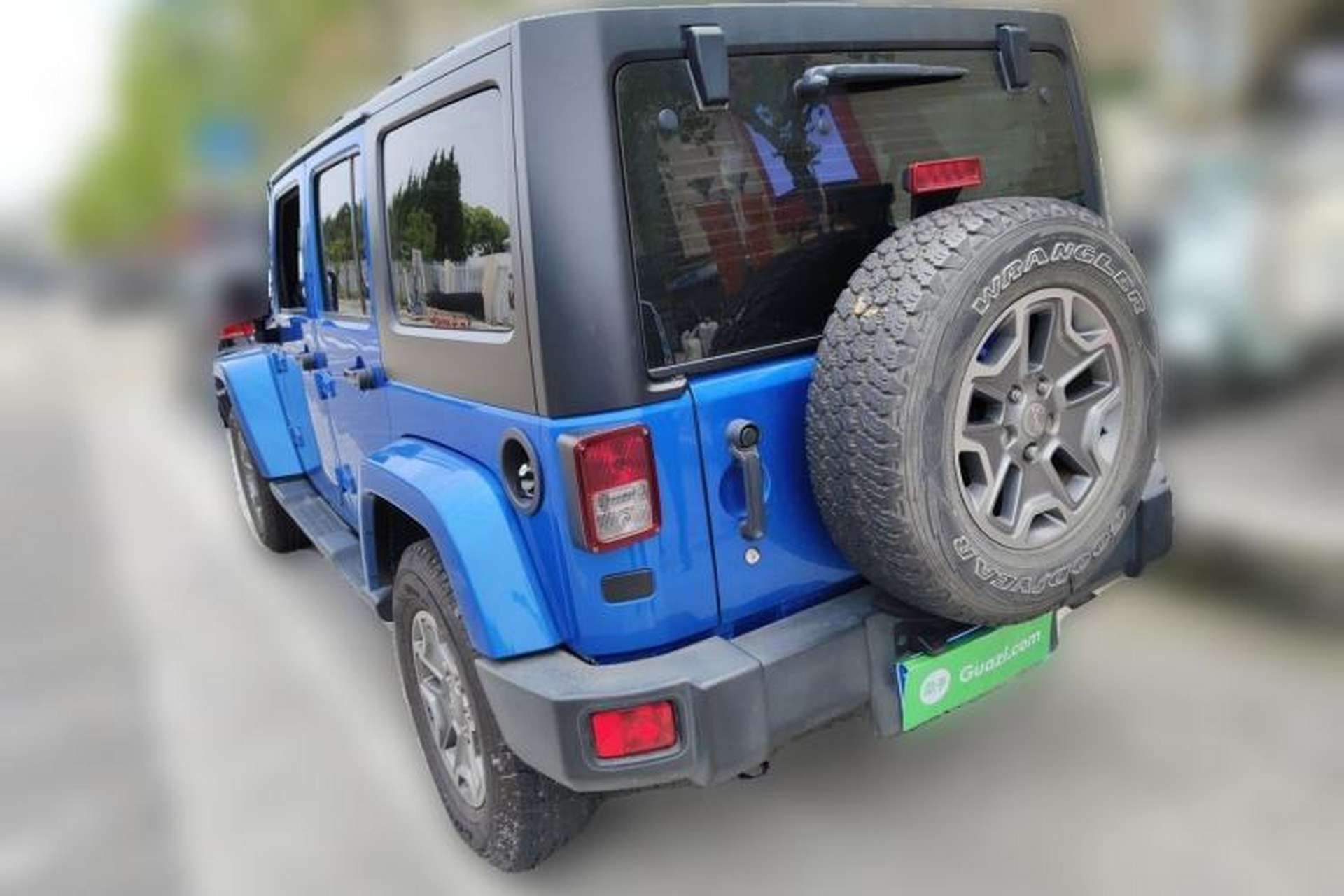 Used Jeep Wrangler 2015 3.0L Sahara Four-Door Edition Rear Left 45 Deg