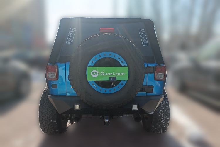 Used Jeep Wrangler 2015 3.6L Rubicon Two-Door Comfort Edition Rear