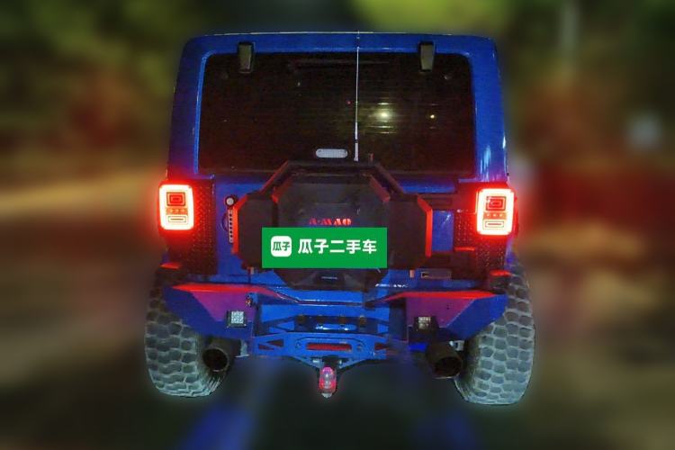Used Jeep Wrangler 2015 3.6L Rubicon Four-Door Comfort Edition Rear