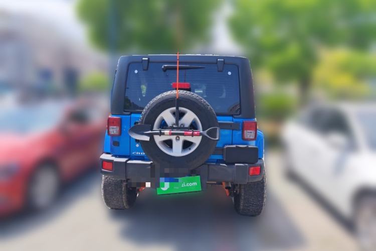 Used Jeep Wrangler 2015 2.8TD Sahara Four-Door Comfort Edition Rear