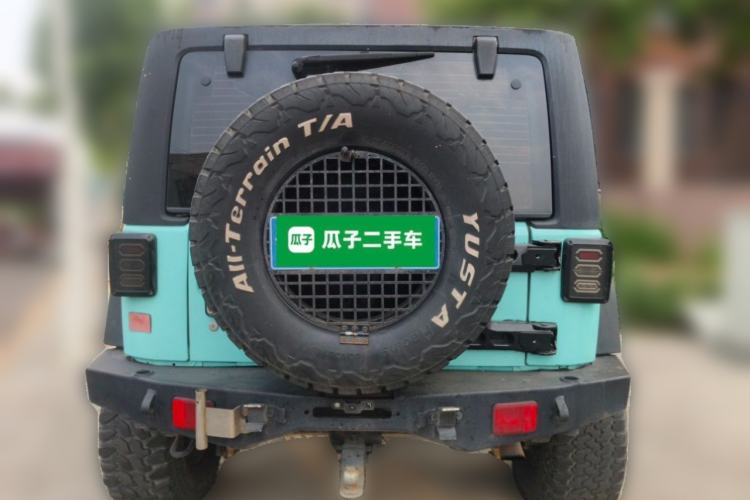 Used Jeep Wrangler 2015 2.8TD Sahara Four-Door Comfort Edition Rear